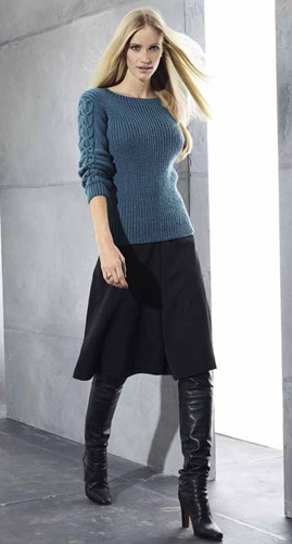 RIPPENPULLI Baby Alpaca von Lana Grossa